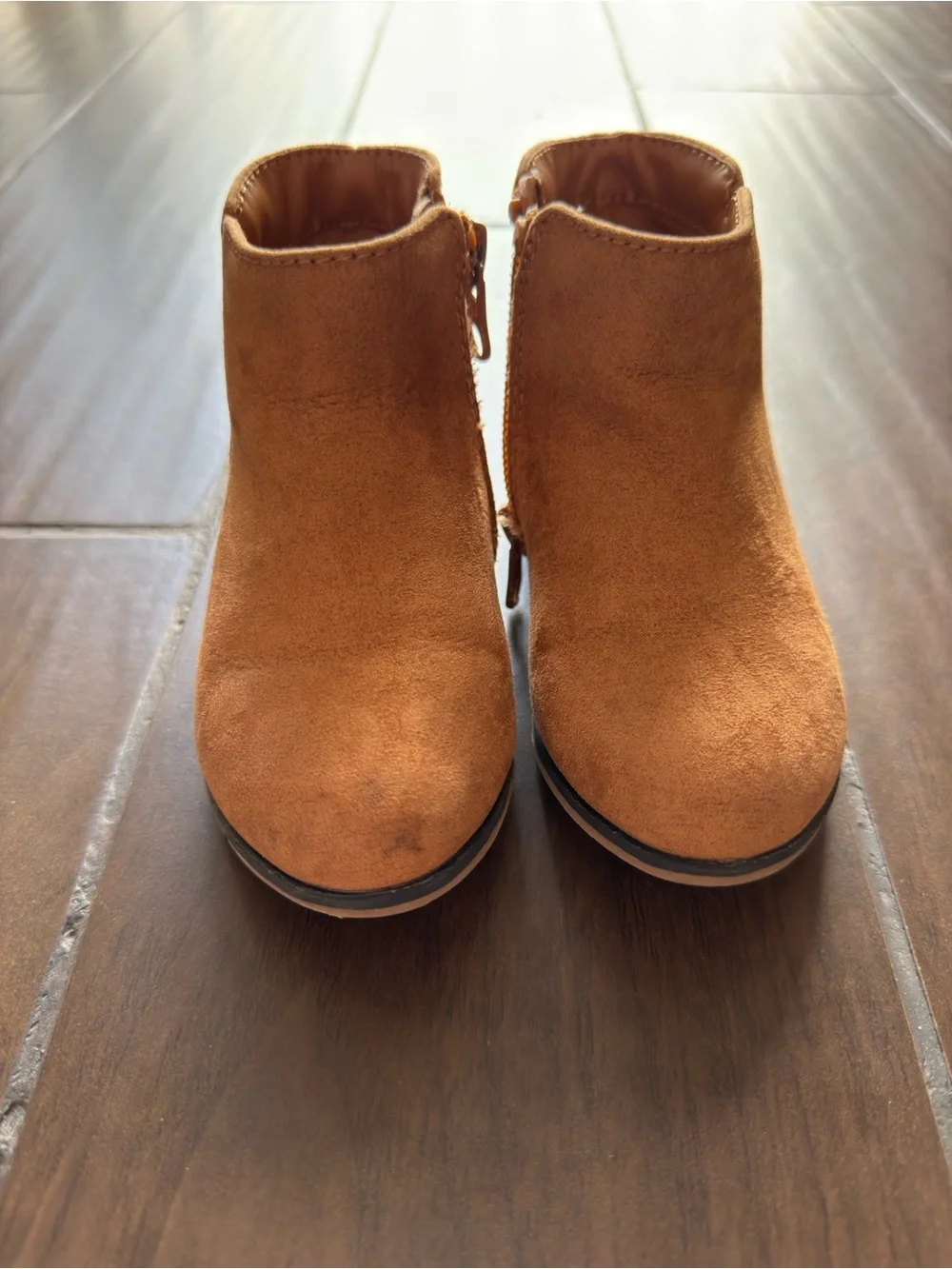 Cat & Jack Kids Tan Ankle Boots